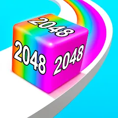 Скачать взлом Jelly Run 2048 (Джелли Ран 2048)  [МОД Меню] - стабильная версия apk на Андроид