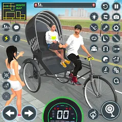 Скачать взлом BMX Cycle Games 3D Cycle Race (игры на велосипеде 3D гонка)  [МОД Много денег] - полная версия apk на Андроид