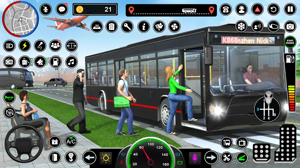 Bus Simulator - Driving Games  [МОД Меню] Screenshot 2