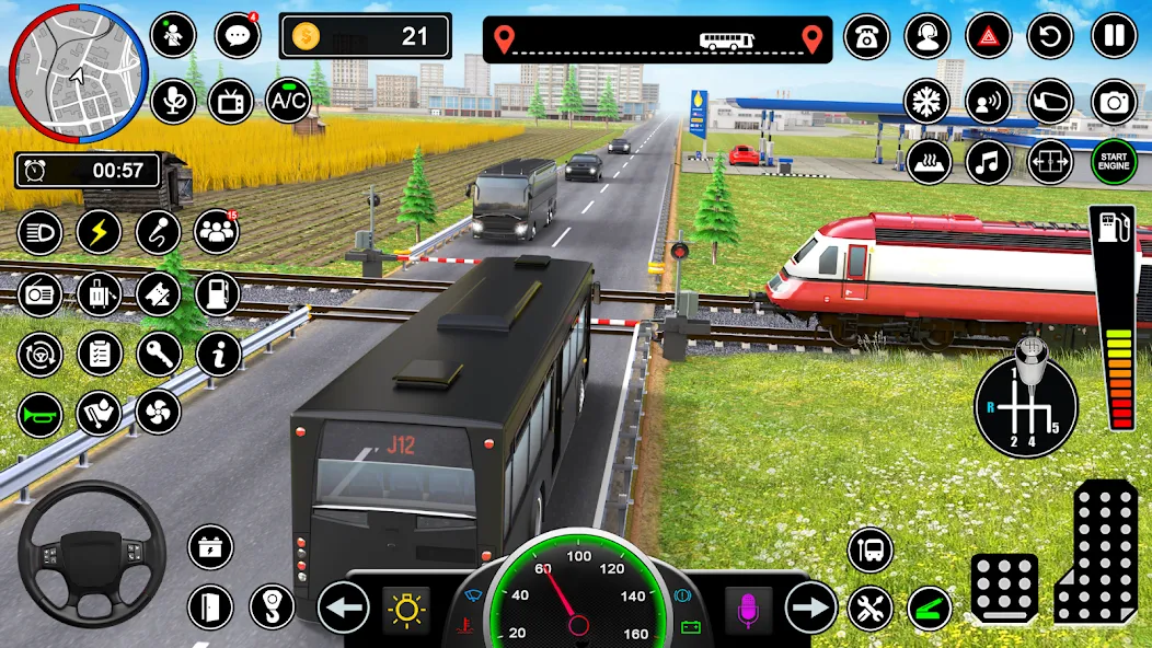 Bus Simulator - Driving Games  [МОД Меню] Screenshot 4