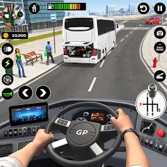 Скачать взломанную Bus Simulator - Driving Games  [МОД Меню] - последняя версия apk на Андроид