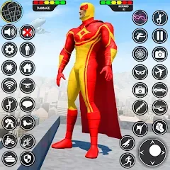 Взломанная Rope Hero: Speed Hero Games (Роуп Хиро)  [МОД Unlimited Money] - последняя версия apk на Андроид