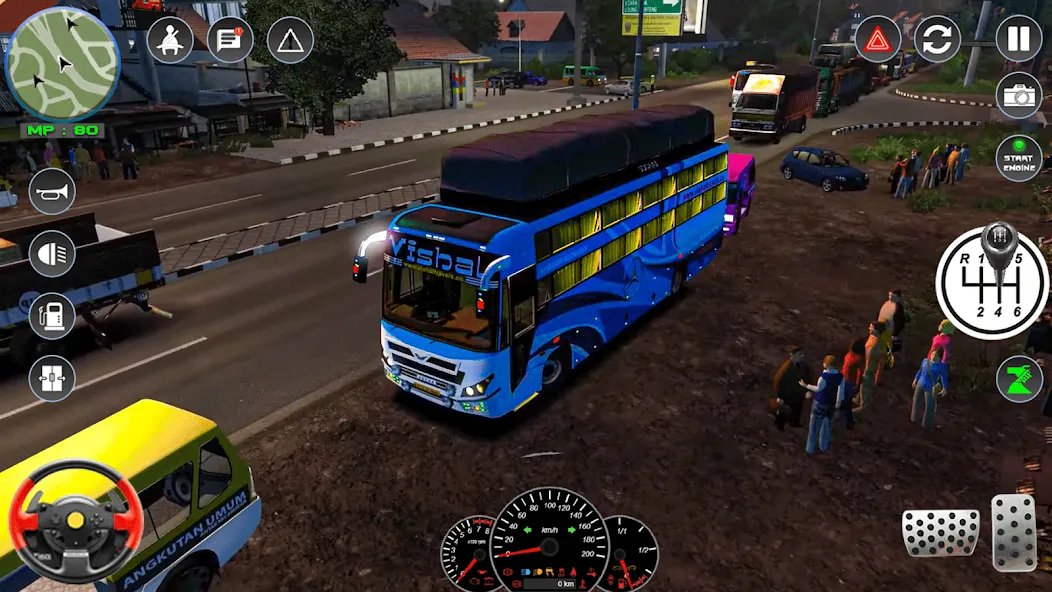 City Bus Driving: Bus Games 3D  [МОД Unlimited Money] Screenshot 1