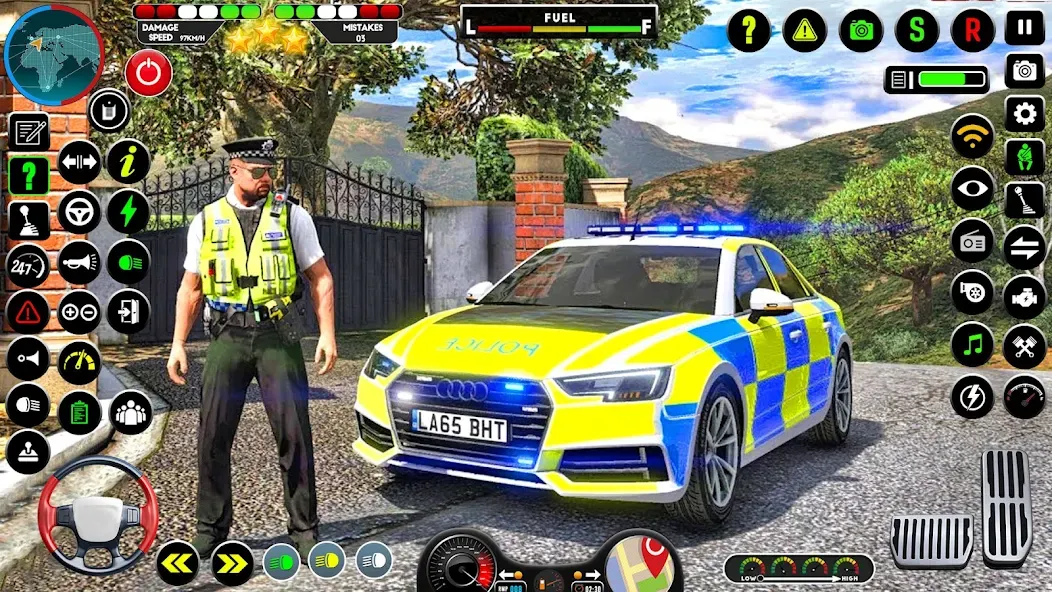 NYPD Police Car Parking Game  [МОД Mega Pack] Screenshot 1