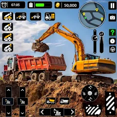 Взлом Snow Offroad Construction Game  [МОД Menu] - последняя версия apk на Андроид