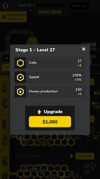 Idle Bee Factory Tycoon  [МОД Все открыто] Screenshot 2