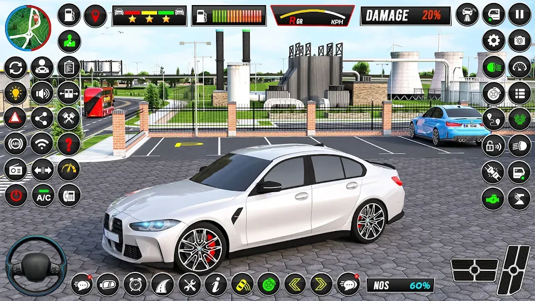 Driving School - Car Games 3D  [МОД Много денег] Screenshot 3