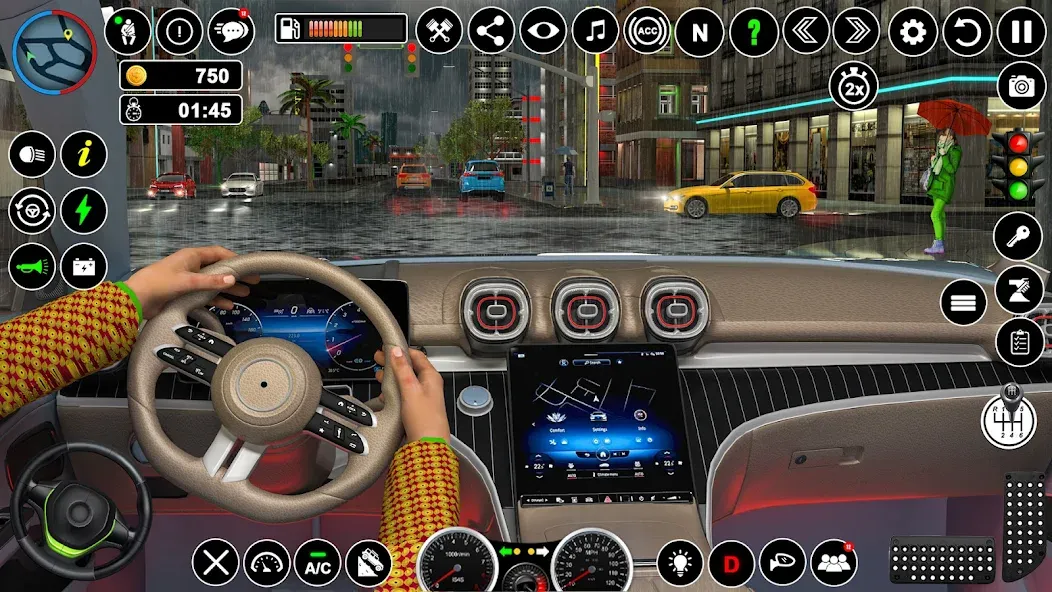 Russian Taxi Driving Simulator  [МОД Mega Pack] Screenshot 1