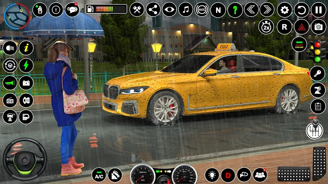 Russian Taxi Driving Simulator  [МОД Mega Pack] Screenshot 3