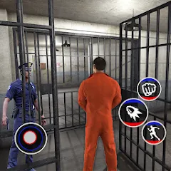 Скачать взлом Prison Escape- Jail Break Game (Побег из тюрьмы 3D)  [МОД Menu] - последняя версия apk на Андроид