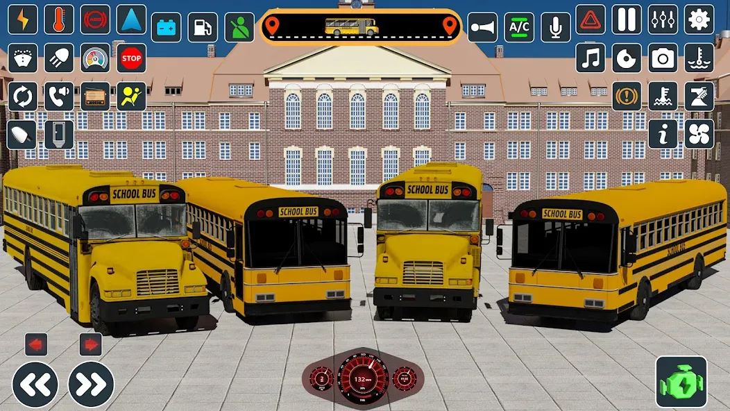 School Bus 3d : City Bus Games (Школьный автобус симулятор игры на автобусе)  [МОД Unlimited Money] Screenshot 1