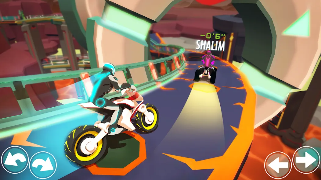 Gravity Rider: Space Bike Race (Гравити Райдер)  [МОД Меню] Screenshot 4