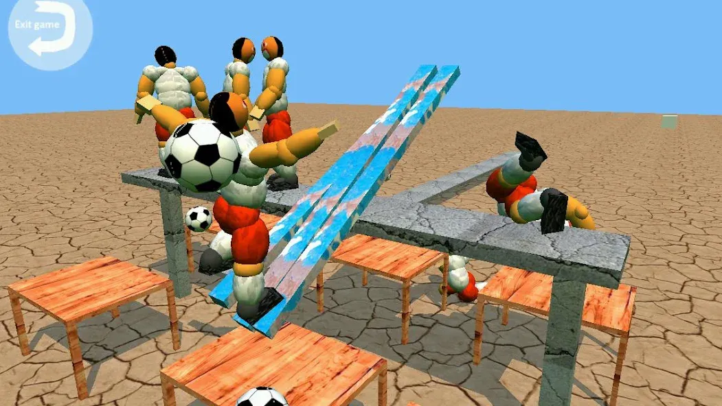 Goofball Goals Soccer Game 3D (Гуфбол Голз Соккер Гейм 3Д)  [МОД Много монет] Screenshot 5