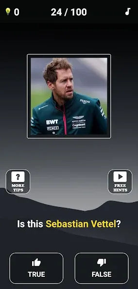 Formula 1:Guess F1 Driver Quiz  [МОД Бесконечные монеты] Screenshot 3