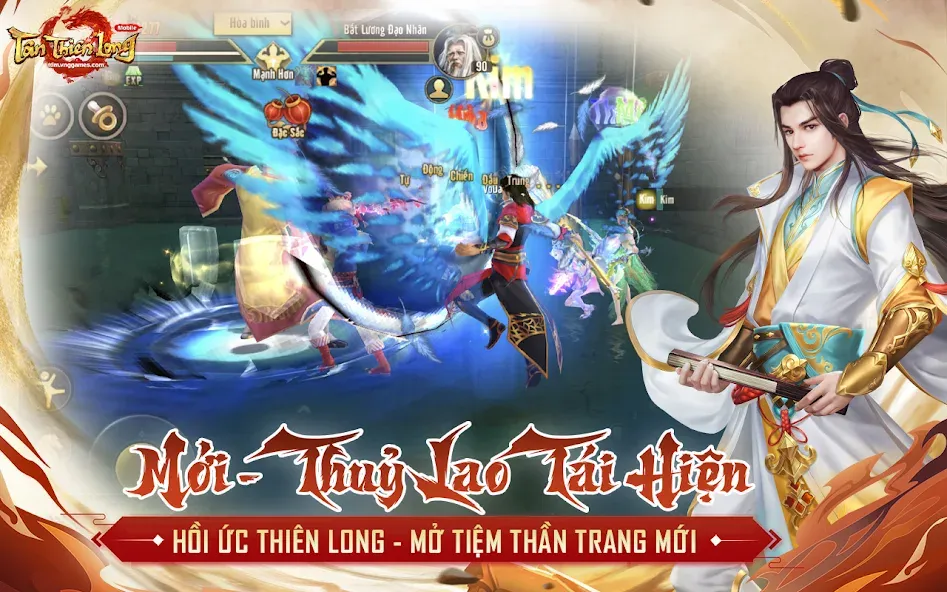 Tân Thiên Long Mobile  [МОД Unlocked] Screenshot 4