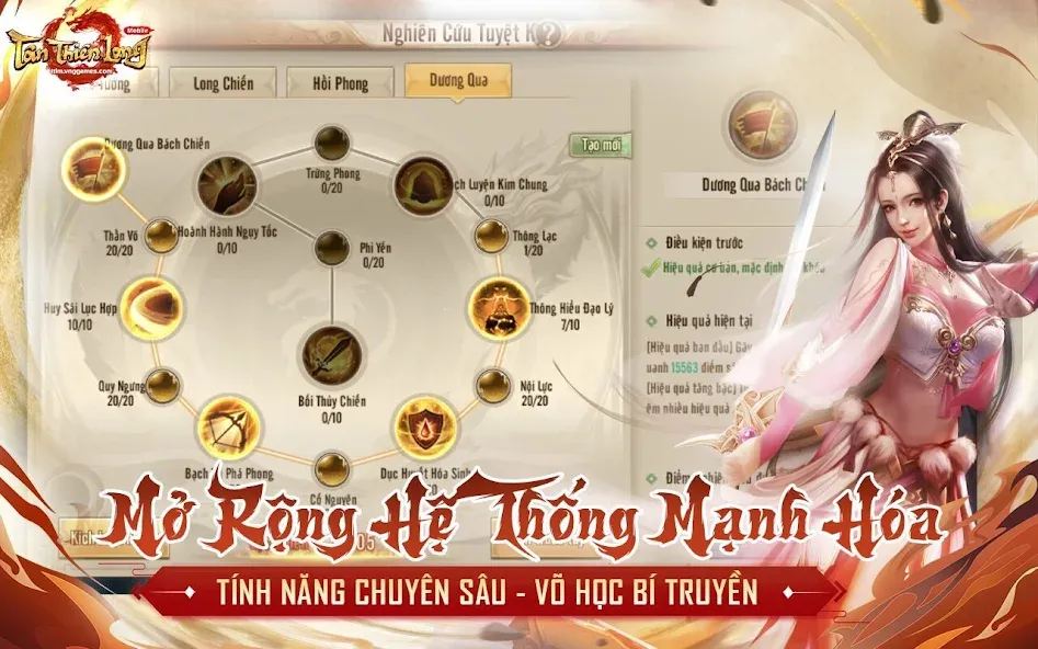 Tân Thiên Long Mobile  [МОД Unlocked] Screenshot 5