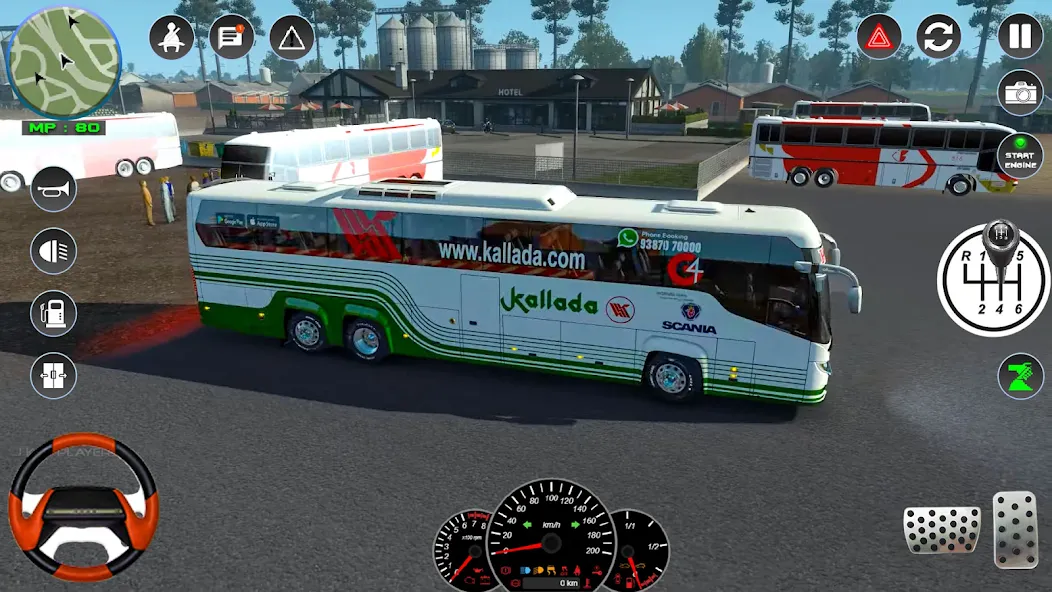 Bus Simulator 2023 - City Bus  [МОД Menu] Screenshot 5