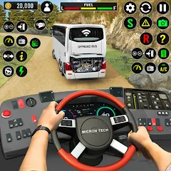 Взломанная Bus Simulator 2023 - City Bus  [МОД Menu] - стабильная версия apk на Андроид