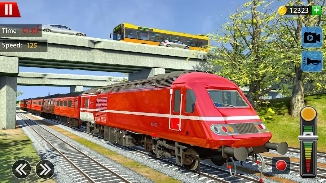Train Driver Simulator Game  [МОД Много денег] Screenshot 1