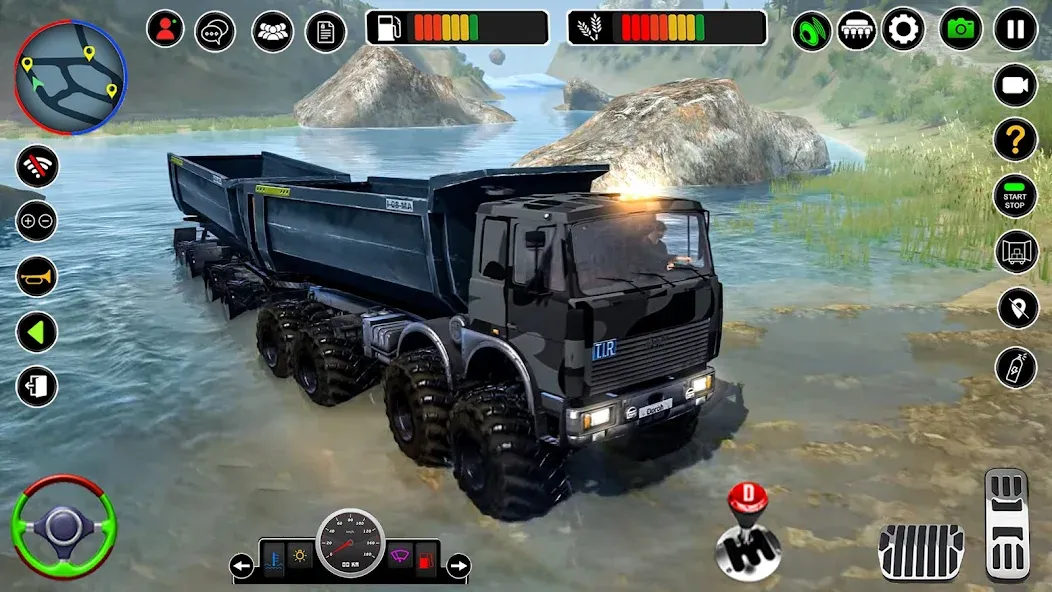 Offroad Mud Truck Simulator 3D  [МОД Много монет] Screenshot 2