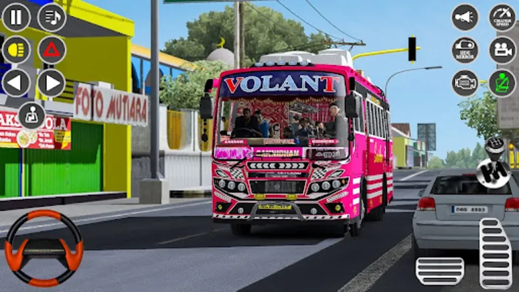 Real Passenger Bus Driving Sim  [МОД Много монет] Screenshot 3