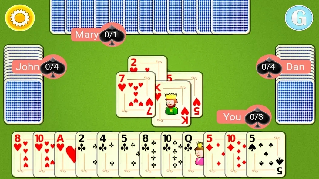 Spades Mobile  [МОД Бесконечные монеты] Screenshot 3