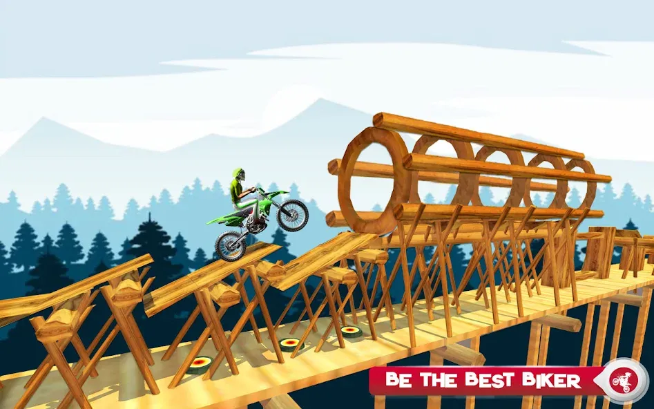 Motor Bike Stunt Racing Games (Мотор Байк Стант Гонки Игры)  [МОД Unlocked] Screenshot 5