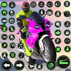 Взлом Racing Bike Stunt Games Master (Гонки на мотоциклах Мастер игр в трюки)  [МОД Unlimited Money] - полная версия apk на Андроид