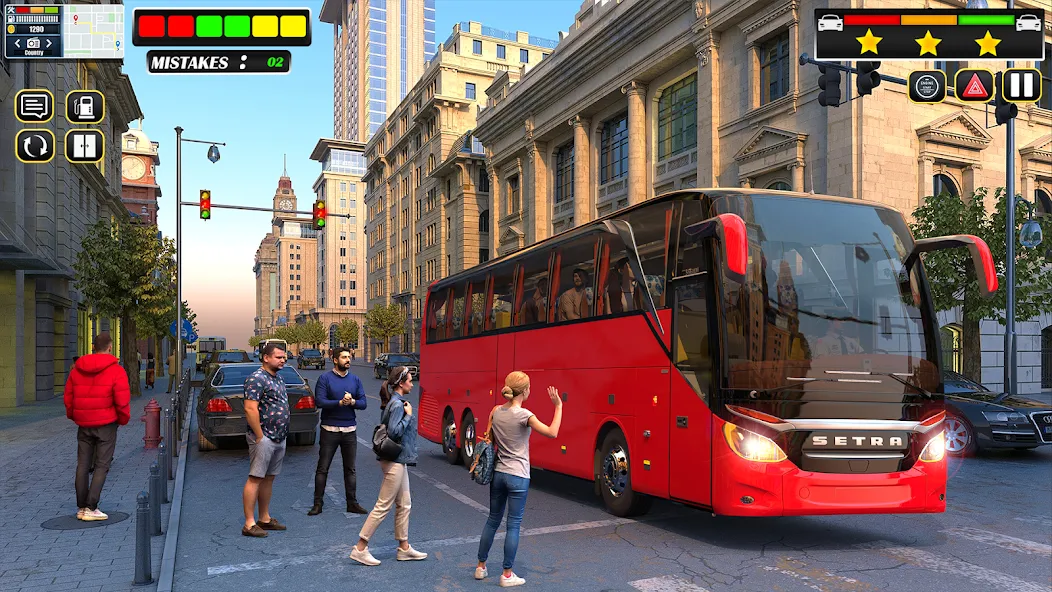 City Bus Simulator Bus Games (Сити Бас Симулятор Бас Игры)  [МОД Menu] Screenshot 1