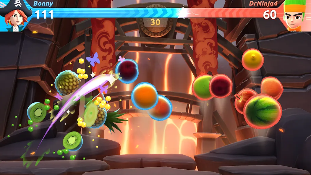 Fruit Ninja 2 Fun Action Games (Фрут Ниндзя 2)  [МОД Unlocked] Screenshot 2