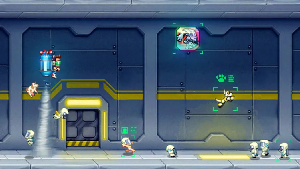 Jetpack Joyride (Джетпак Джойрайд)  [МОД Много денег] Screenshot 3