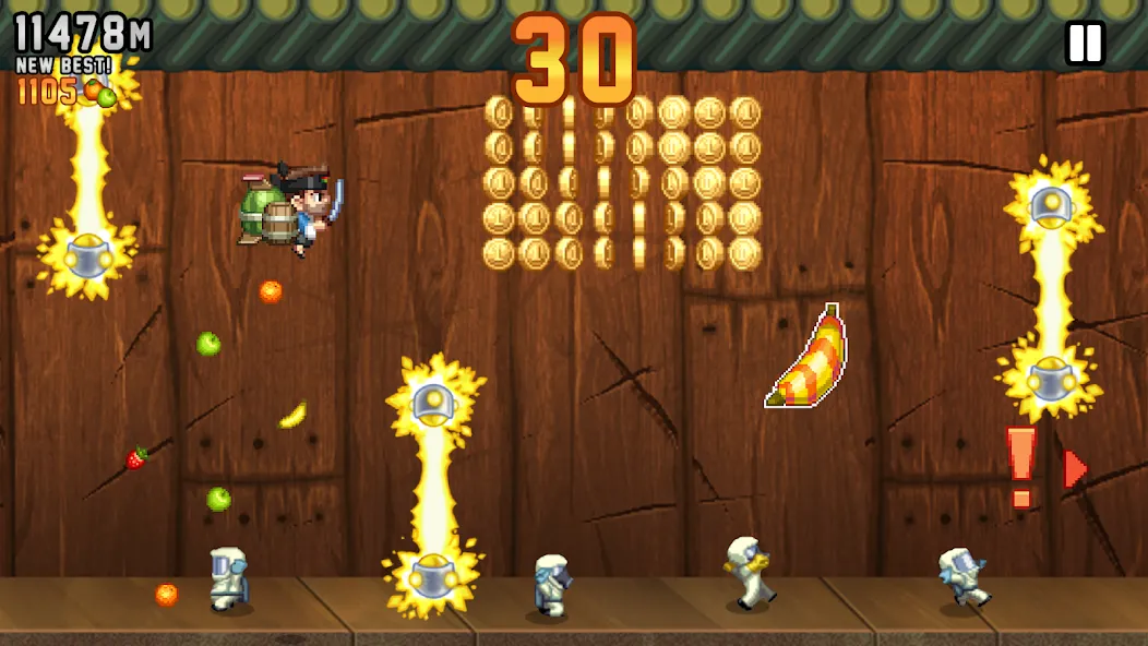 Jetpack Joyride (Джетпак Джойрайд)  [МОД Много денег] Screenshot 5