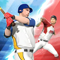 Взломанная Baseball Play: Real-time PVP (Бейсбольная игра)  [МОД Меню] - последняя версия apk на Андроид