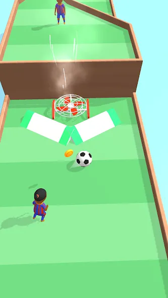 Soccer Dash (окер Даш)  [МОД Бесконечные монеты] Screenshot 4