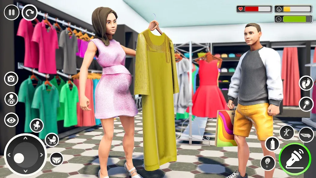 Pregnant Mom Simulator Games  [МОД Много монет] Screenshot 5