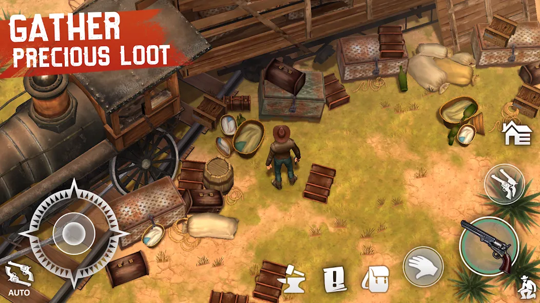 Westland Survival: Cowboy Game (Вестланд Сурвайвал)  [МОД Меню] Screenshot 4