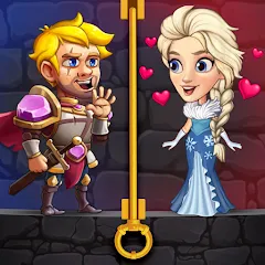 Скачать взломанную Mr. Knight: Pin Puzzles  [МОД Много монет] - полная версия apk на Андроид