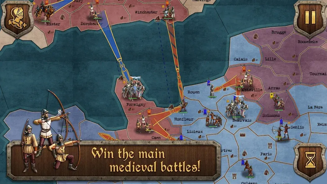 S&T: Medieval Wars  [МОД Бесконечные деньги] Screenshot 1