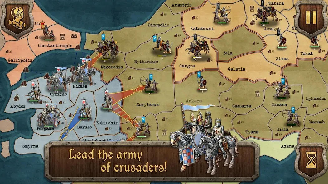 S&T: Medieval Wars  [МОД Бесконечные деньги] Screenshot 2