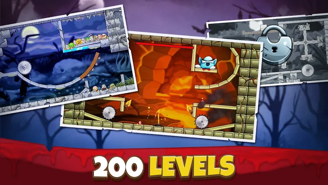 Crush the Monsters：Foul Puzzle  [МОД Меню] Screenshot 4