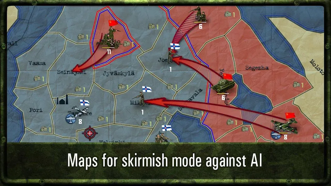 Strategy & Tactics: WW2  [МОД Unlocked] Screenshot 5