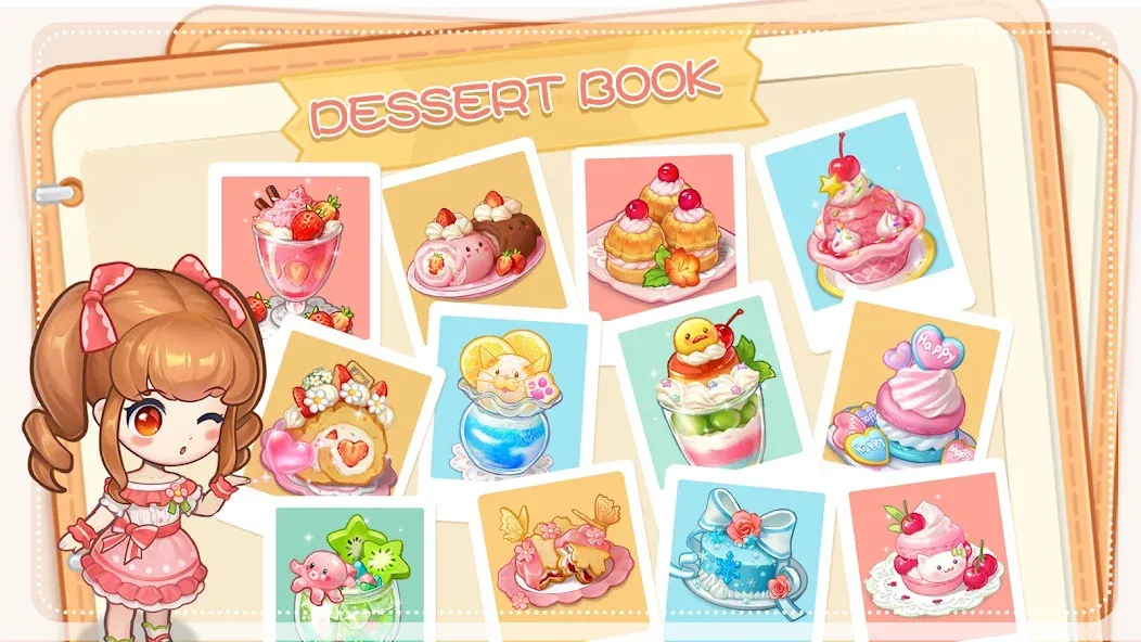 Happy Desserts！  [МОД Unlocked] Screenshot 3