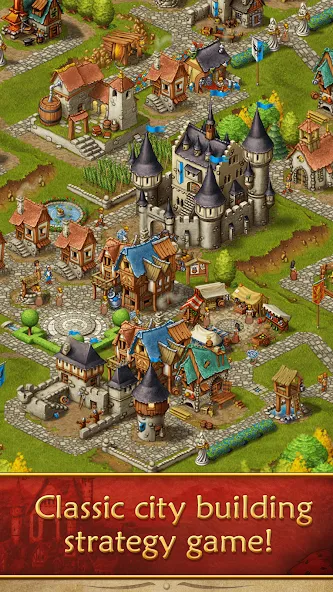 Townsmen  [МОД Много монет] Screenshot 1