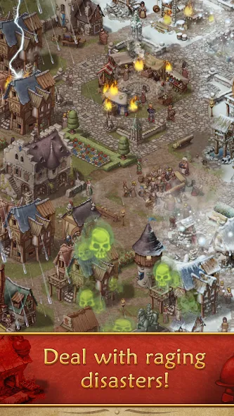 Townsmen  [МОД Много монет] Screenshot 5