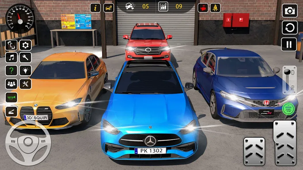 Super Car Parking 3d Games  [МОД Unlimited Money] Screenshot 5