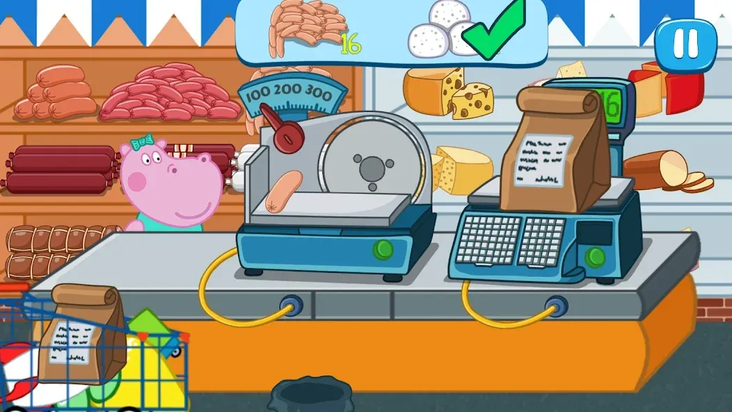 Kids Supermarket: Shopping  [МОД Unlimited Money] Screenshot 4