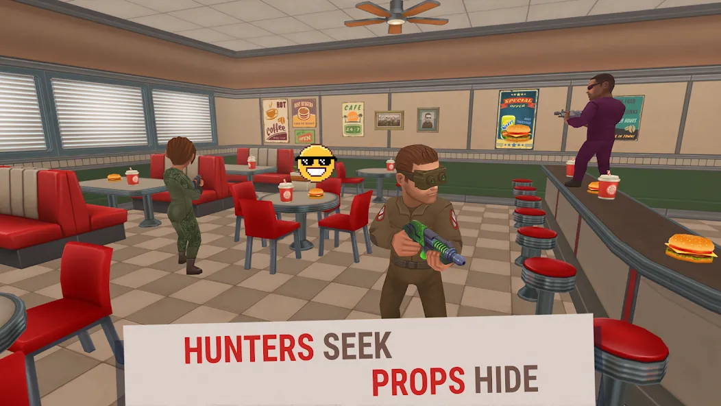 Hide Online - Hunters vs Props (Хайд Онлайн)  [МОД Unlimited Money] Screenshot 2