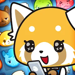 Скачать взломанную Aggretsuko : Match 3 Puzzle (Аггретсуко)  [МОД Unlocked] - стабильная версия apk на Андроид