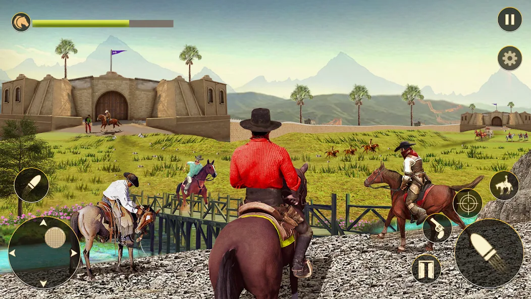 Horse Riding Rivals Horse Race (ХорсРайдинг Ривалс Лошадиные скачки)  [МОД Menu] Screenshot 2