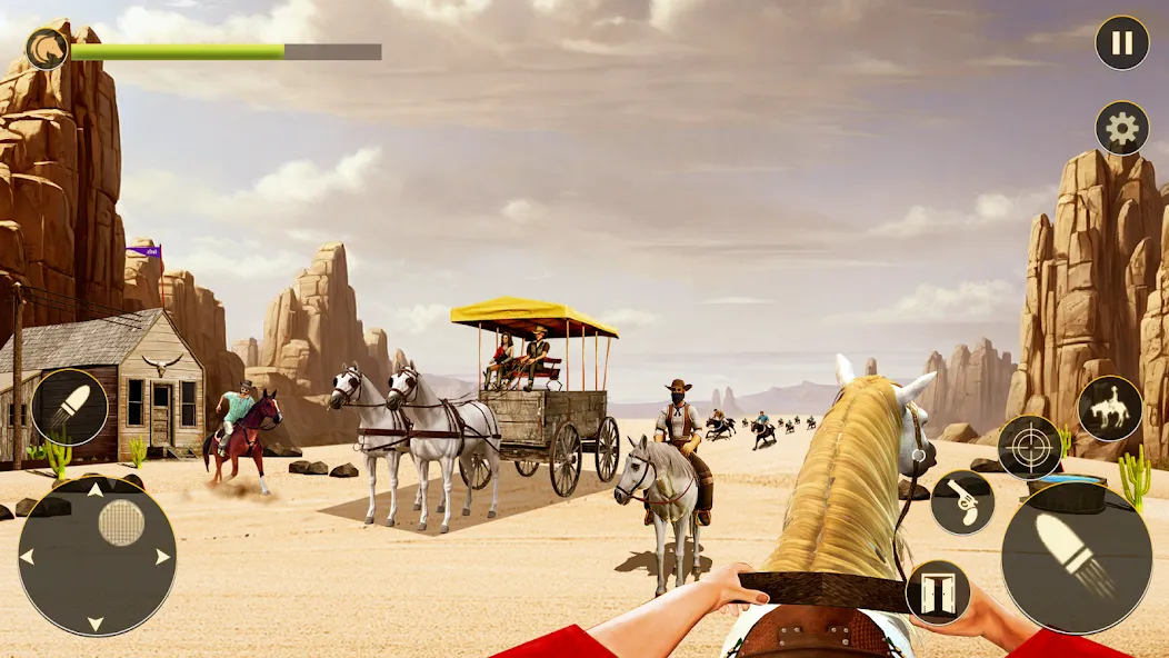 Horse Riding Rivals Horse Race (ХорсРайдинг Ривалс Лошадиные скачки)  [МОД Menu] Screenshot 3